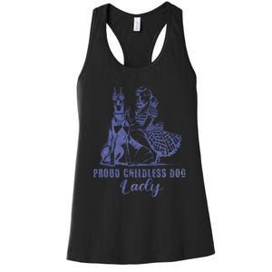 Childless Dog Ladies Vote Lady Election 2024 Women's Racerback Tank