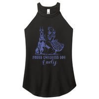 Childless Dog Ladies Vote Lady Election 2024 Women's Perfect Tri Rocker Tank