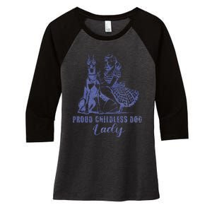 Childless Dog Ladies Vote Lady Election 2024 Women's Tri-Blend 3/4-Sleeve Raglan Shirt