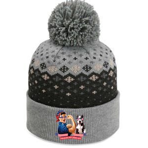 Childless Dog Lady Is Voting Kamala Election Usa 2024 The Baniff Cuffed Pom Beanie