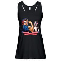 Childless Dog Lady Is Voting Kamala Election Usa 2024 Ladies Essential Flowy Tank