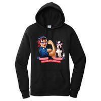 Childless Dog Lady Is Voting Kamala Election Usa 2024 Women's Pullover Hoodie