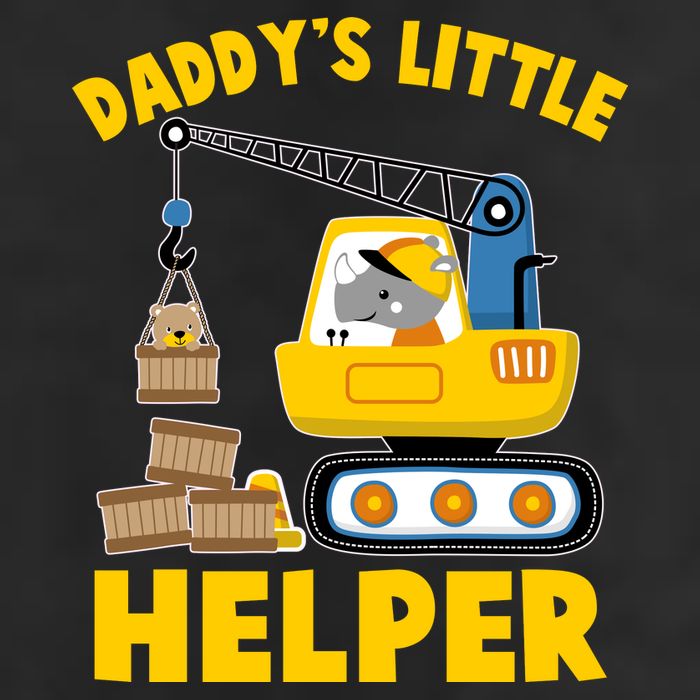 Cute Daddy's Little Helper Construction Cool Comfort Performance Bucket Hat