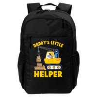 Cute Daddy's Little Helper Construction Backpack
