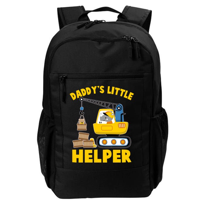 Cute Daddy's Little Helper Construction Backpack