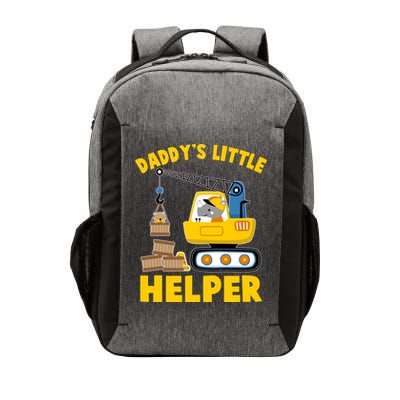 Cute Daddy's Little Helper Construction Vector Backpack