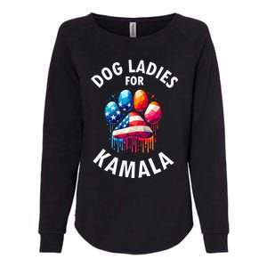 Childless Dog Ladies Dog Furr Kamala 2024 Womens California Wash Sweatshirt