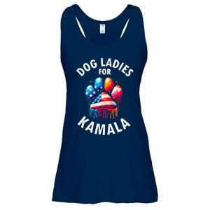 Childless Dog Ladies Dog Furr Kamala 2024 Ladies Essential Flowy Tank