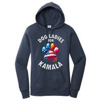 Childless Dog Ladies Dog Furr Kamala 2024 Women's Pullover Hoodie