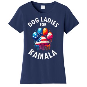 Childless Dog Ladies Dog Furr Kamala 2024 Women's T-Shirt