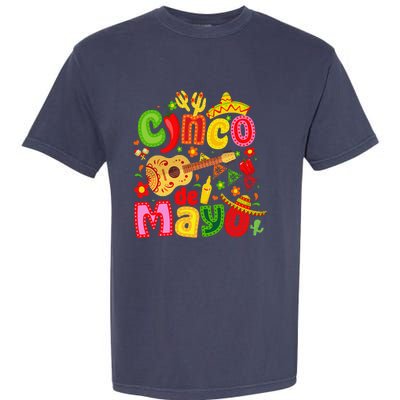 Cinco De Mayo Mexican Fiesta 5 De Mayo Garment-Dyed Heavyweight T-Shirt