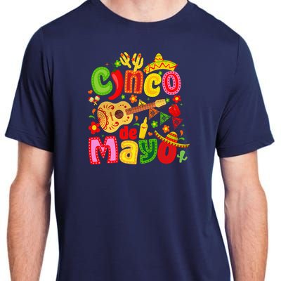 Cinco De Mayo Mexican Fiesta 5 De Mayo Adult ChromaSoft Performance T-Shirt