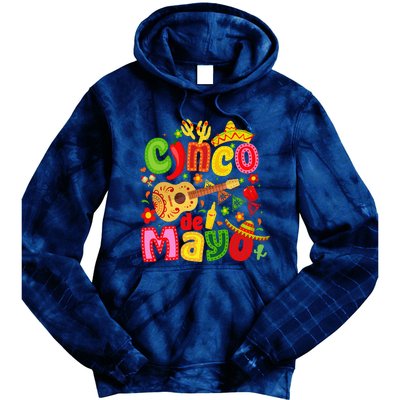 Cinco De Mayo Mexican Fiesta 5 De Mayo Tie Dye Hoodie