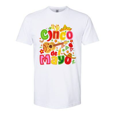 Cinco De Mayo Mexican Fiesta 5 De Mayo Softstyle CVC T-Shirt