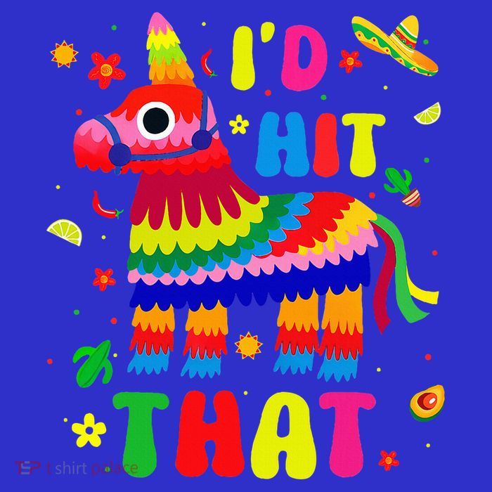 Cinco de Mayo Party I'd Hit That Pinatas  Mousepad