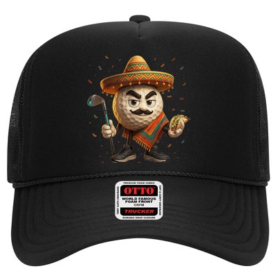 Cinco De Mayo Golf Ball With Sombrero Margarita Golf Lover Hat