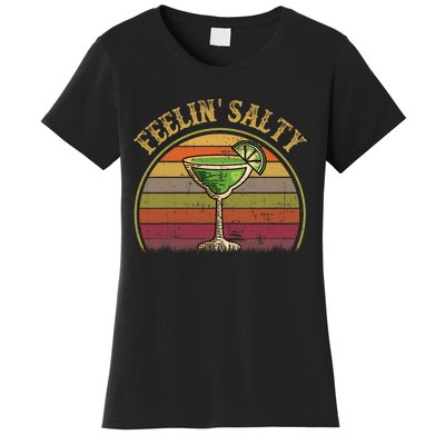 Cinco De Mayo Feeling Salty Funny Gift Margarita Women's T-Shirt