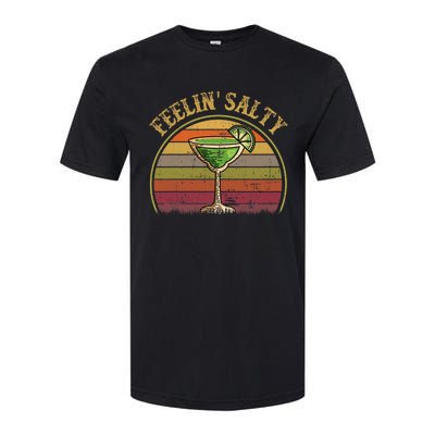 Cinco De Mayo Feeling Salty Funny Gift Margarita Softstyle CVC T-Shirt