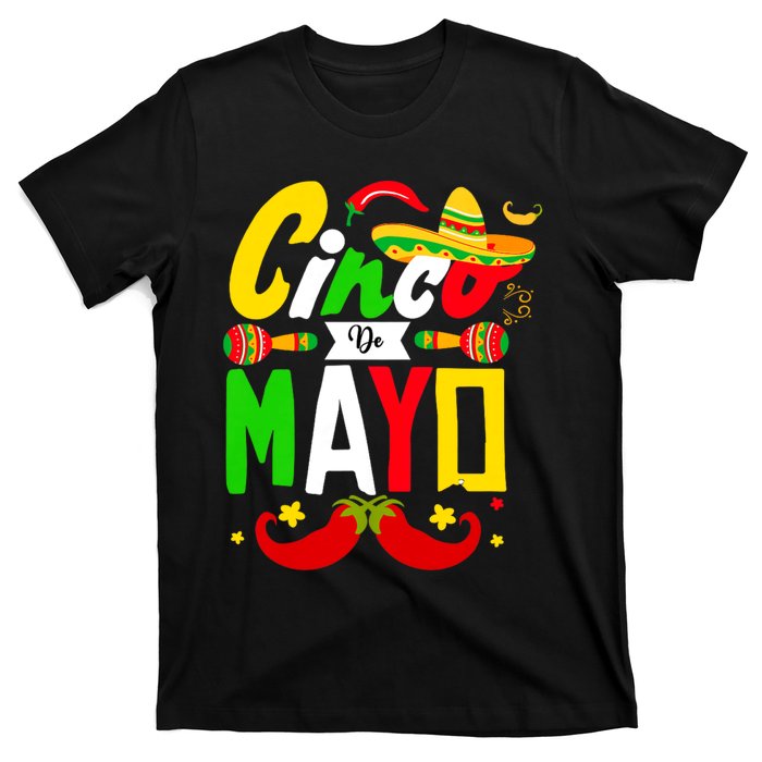 Cinco De Mayo Mexican Fiesta 5 De Mayo For Mexican T-Shirt