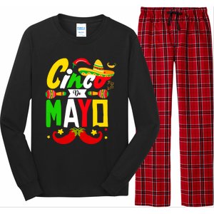 Cinco De Mayo Mexican Fiesta 5 De Mayo For Mexican Long Sleeve Pajama Set