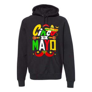 Cinco De Mayo Mexican Fiesta 5 De Mayo For Mexican Premium Hoodie