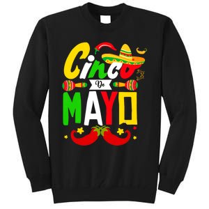 Cinco De Mayo Mexican Fiesta 5 De Mayo For Mexican Tall Sweatshirt