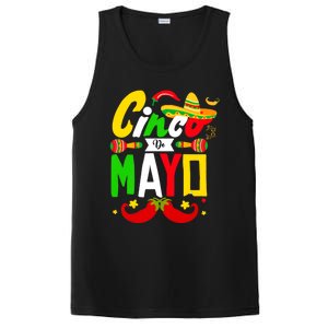 Cinco De Mayo Mexican Fiesta 5 De Mayo For Mexican PosiCharge Competitor Tank