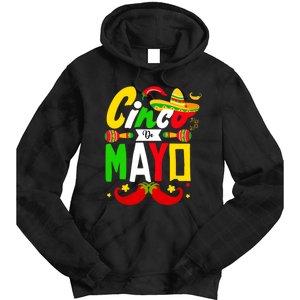 Cinco De Mayo Mexican Fiesta 5 De Mayo For Mexican Tie Dye Hoodie