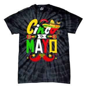 Cinco De Mayo Mexican Fiesta 5 De Mayo For Mexican Tie-Dye T-Shirt