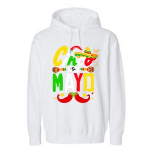 Cinco De Mayo Mexican Fiesta 5 De Mayo For Mexican Garment-Dyed Fleece Hoodie