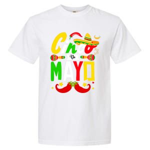 Cinco De Mayo Mexican Fiesta 5 De Mayo For Mexican Garment-Dyed Heavyweight T-Shirt