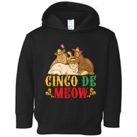 Cinco De Meow Funny Cinco De Mayo Women Cat Toddler Hoodie