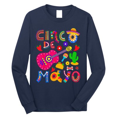 Cinco De Mayo Mexican Fiesta 5 De Mayo Mexico Mexican Day Long Sleeve Shirt