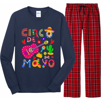 Cinco De Mayo Mexican Fiesta 5 De Mayo Mexico Mexican Day Long Sleeve Pajama Set