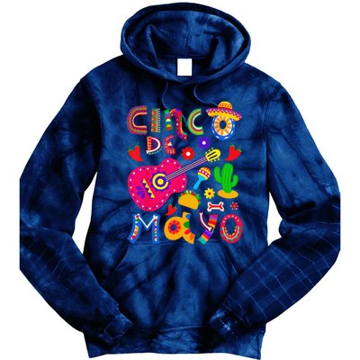 Cinco De Mayo Mexican Fiesta 5 De Mayo Mexico Mexican Day Tie Dye Hoodie