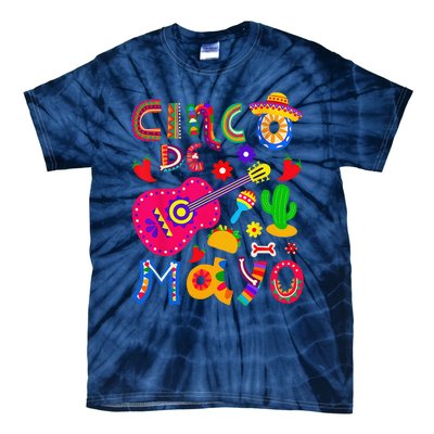 Cinco De Mayo Mexican Fiesta 5 De Mayo Mexico Mexican Day Tie-Dye T-Shirt