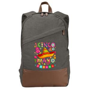 Cinco De Mayo Mexican Fiesta 5 De Mayo Cotton Canvas Backpack