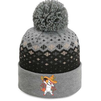 Cinco De Mayo Unicorn Dab The Baniff Cuffed Pom Beanie