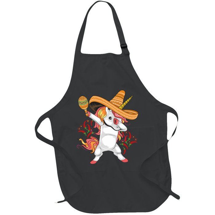 Cinco De Mayo Unicorn Dab Apron