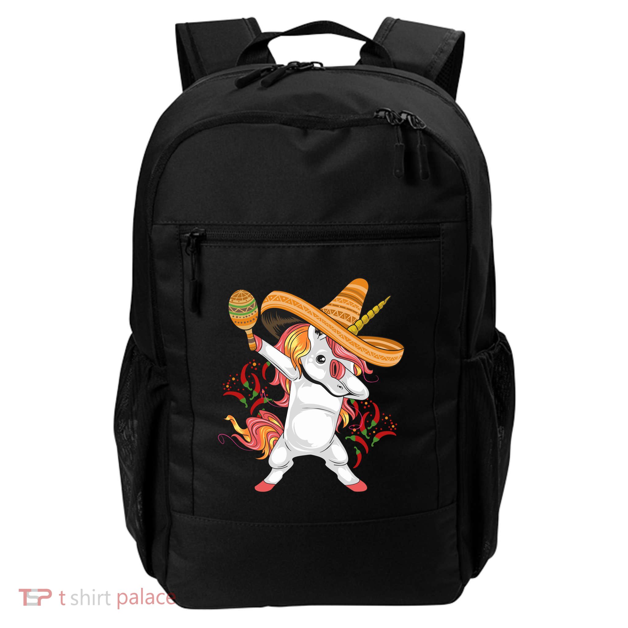 Cinco De Mayo Unicorn Dab Daily Commute Backpack