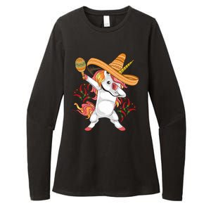 Cinco De Mayo Unicorn Dab Womens CVC Long Sleeve Shirt