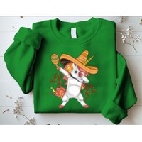 Cinco De Mayo Unicorn Dab Sweatshirt