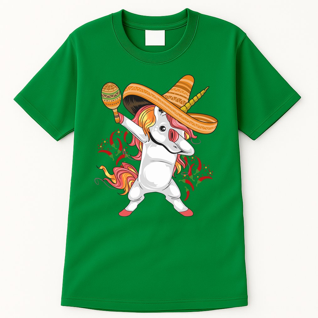 Cinco De Mayo Unicorn Dab Tall T-Shirt