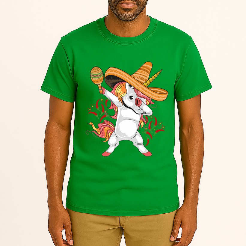 Cinco De Mayo Unicorn Dab Tall T-Shirt