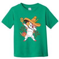 Cinco De Mayo Unicorn Dab Toddler T-Shirt