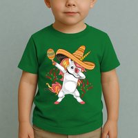 Cinco De Mayo Unicorn Dab Toddler T-Shirt