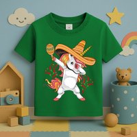 Cinco De Mayo Unicorn Dab Toddler T-Shirt
