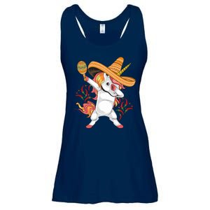 Cinco De Mayo Unicorn Dab Ladies Essential Flowy Tank