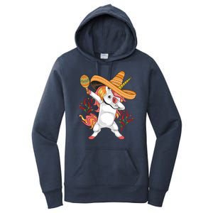 Cinco De Mayo Unicorn Dab Women's Pullover Hoodie