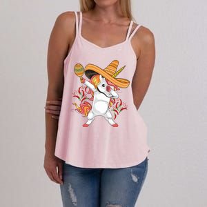 Cinco De Mayo Unicorn Dab Women's Strappy Tank